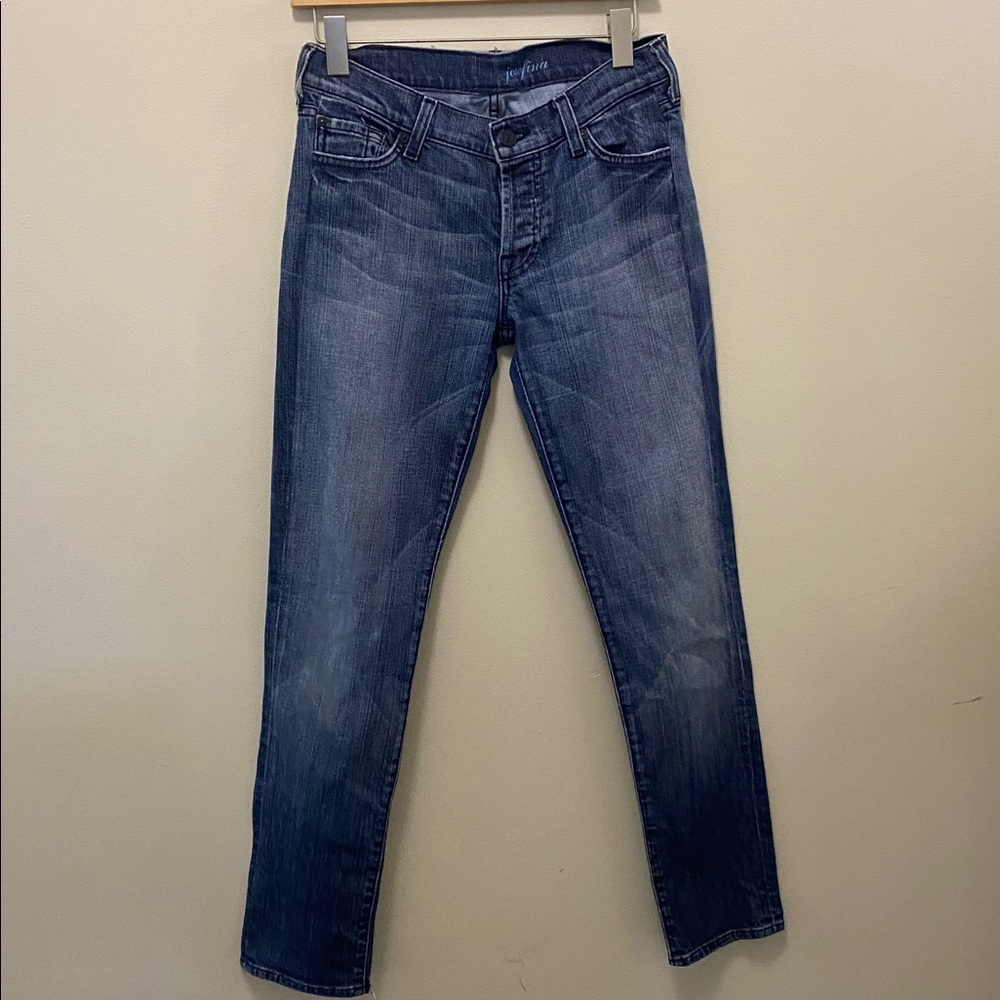 7 for all mankind josefina skinny jeans size 27